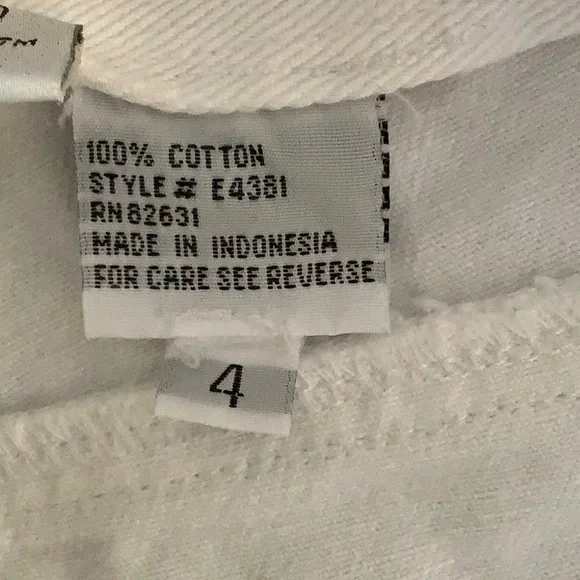 Jeanology Newport News White Jean Skirt - Picture 8 of 9